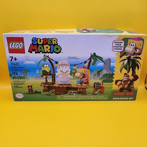 Lego Other - New- LEGO Super Mario 71421 Dixie Kong's Jungle Jam Expansion Set